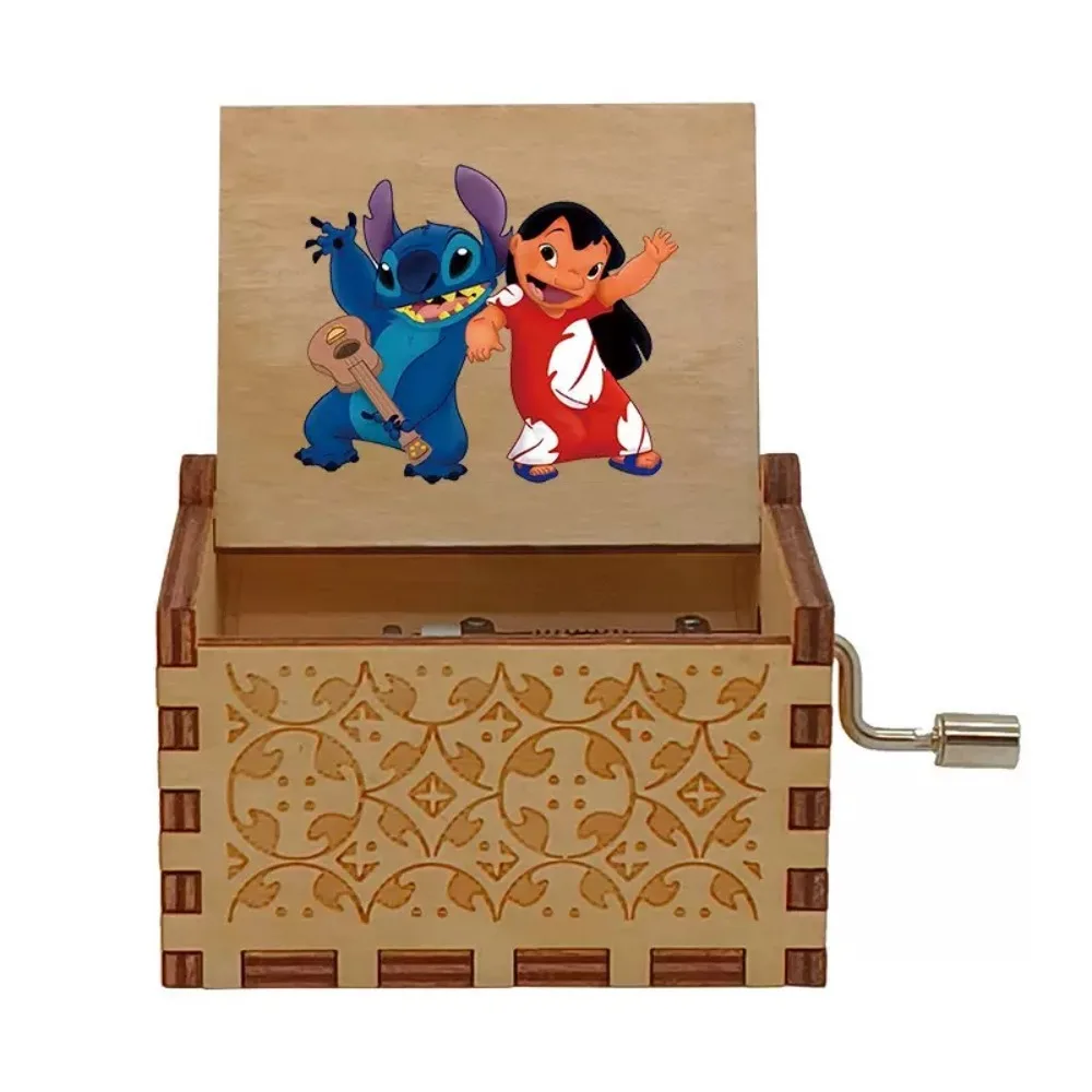 غرزة صندوق الموسيقى أنيمي موضوع الموسيقى أنت بلدي أشعة الشمس صندوق موسيقي خشبي مكرنك هدية السنة الجديدة عيد الميلاد عيد الميلاد
