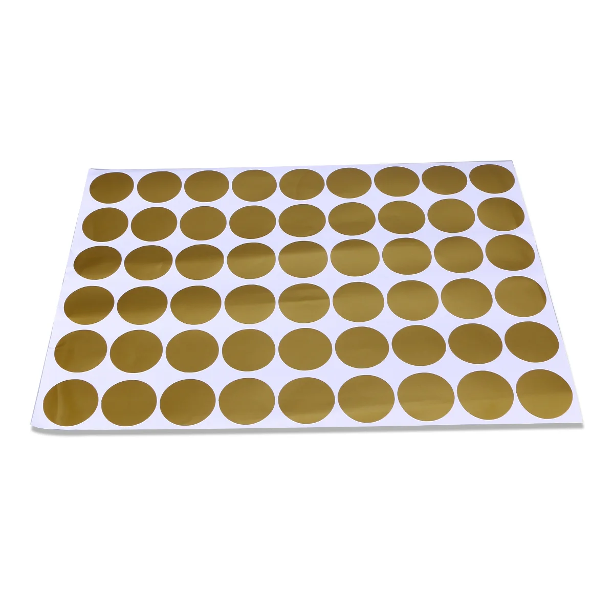 

54 Metallic Wall Stickers Removable Round Decals 4cm for Kids Room Nursery Home Decor Dot Wall Stickers