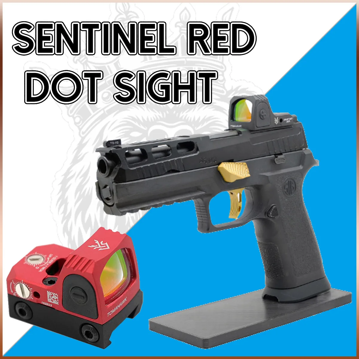 

Высокая прозрачность Red Dot Sight Base Glock Handgun Reflex Sight Scope Fit 20 мм Weaver Rail для страйкбольных охотничьих аксессуаров