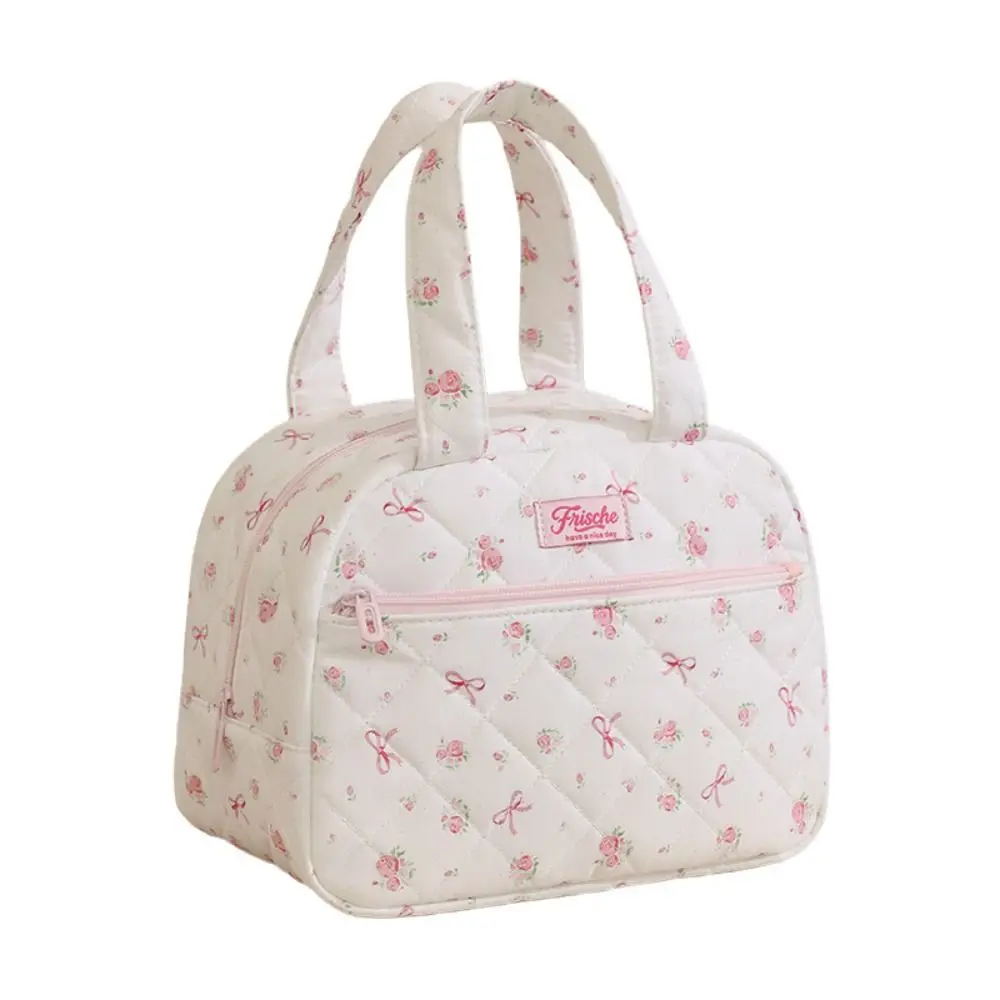 Neue Tragbare Lunch-Tasche mit Griff, Verstärkte Große Isolierte Handtasche, Multifunktionale Wiederverwendbare Isolierte Lunch-Tasche – Detail 3