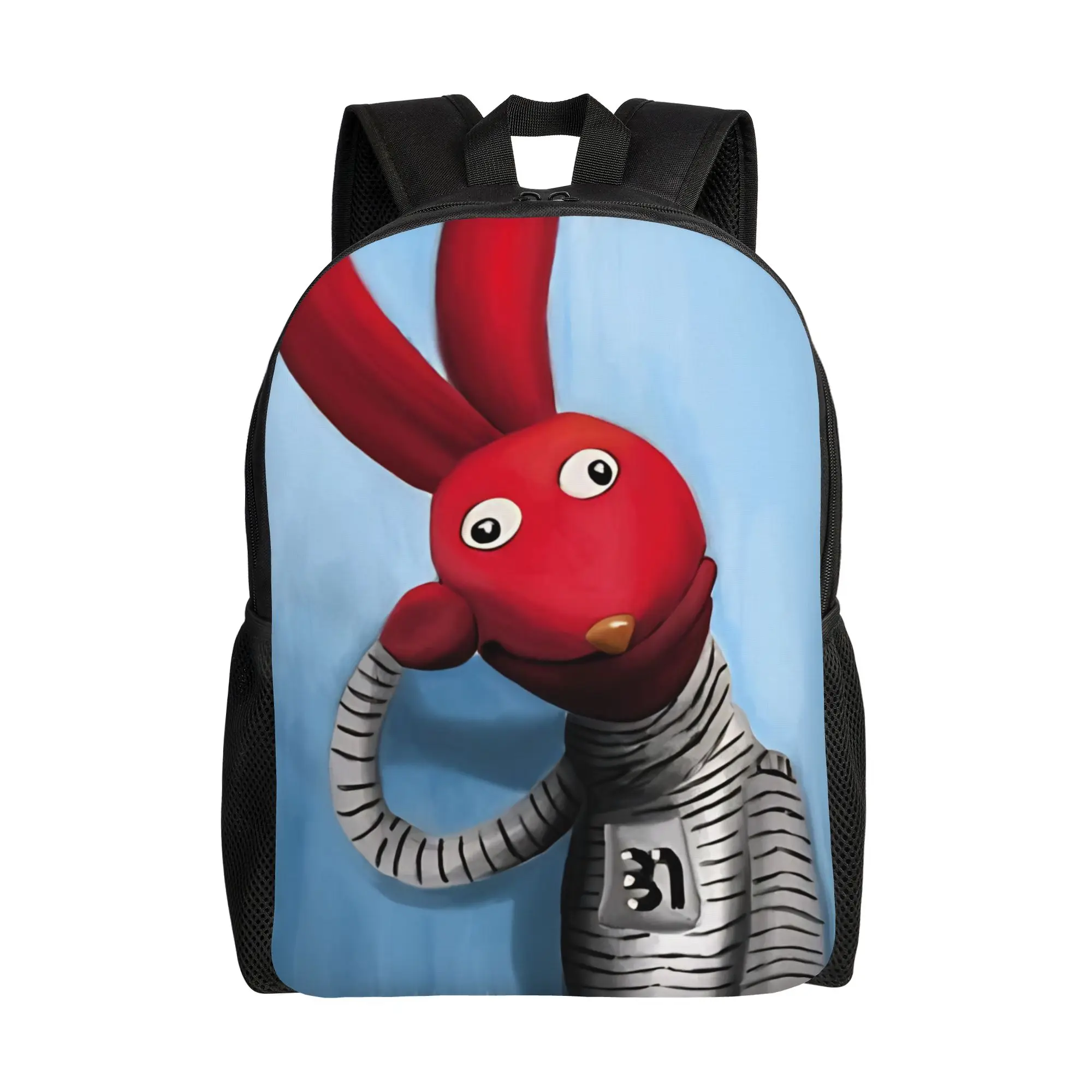 Juan Carlos Bodoque Casual Backpack Sports Student Travel 31 Minutos Cartoon Daypack for Men Women Laptop Computer Shoulder Bag