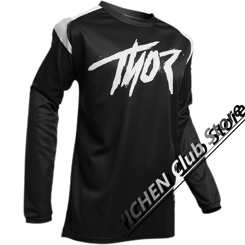 

Trend Motorcycle T-Shirt Cycling Suit Top Bicycle Mountain Cross-Country Motorcycle Quick-Drying Suit Men's And Women's T-Shirt