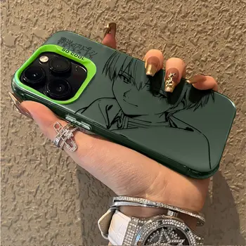 Matný pevný kryt s motivem anime, pro iPhone 16, 16E, SE4, 15, 14, 13, 12, 11, Pro Max, XS, X, XR, Plus, 8, 7, SE 2020 10 nejlepší prodej odpovídající pouzdra na telefon - №3