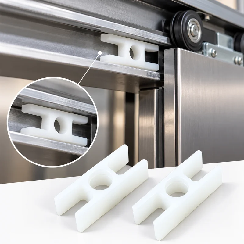 S200 K2000 Elevator Door Slider Bracket 10Pcs Set High Quality Compatible with Hall Doors