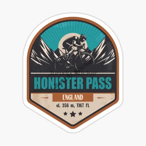 HONISTER PASS England Mountain Pass Scenery Car Sticker Vinyl Self-adhesive Decorative Decal