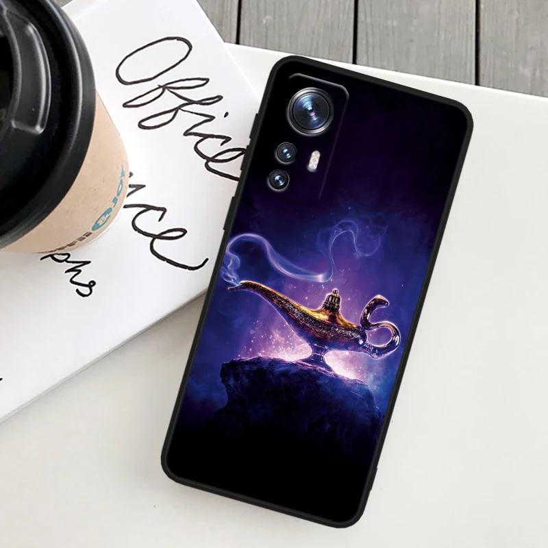 Disney Princess Lily Cute For Xiaomi Mi Note 10T 10S 10 9T 9 SE 8 CC9E A3 5G Lite Pro Soft Silicone Black Phone Case