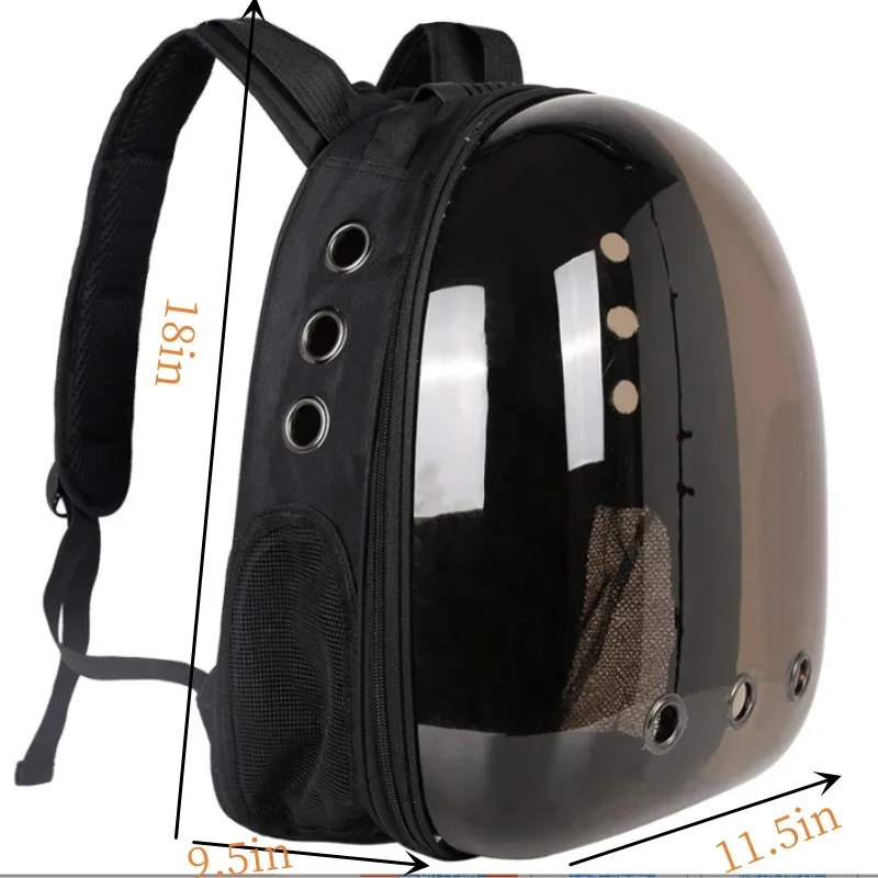 Cat Carrying Bag Space Pet Backpack Breathable Portable Transparent Backpack  Puppy Dog Transport Carrier Space Capsule Bag Pets