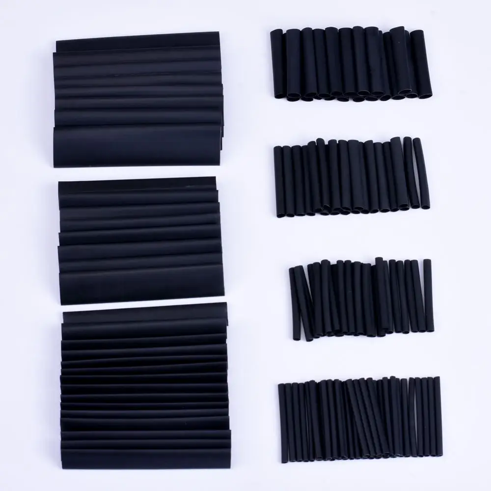 127-800pcs Heat-shrink Tubing Thermoresistant Tube Heat Shrink Wrapping Kit Electrical Connection Wire Cable Insulation Sleeving