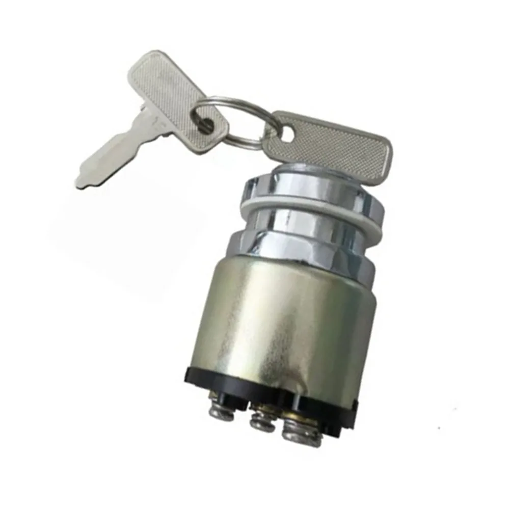 Ignition Switch 1012415 for Golf Cart Fits 1983.5 Through 1995 Models Precision Engineered Metal Housing Stable Performance
