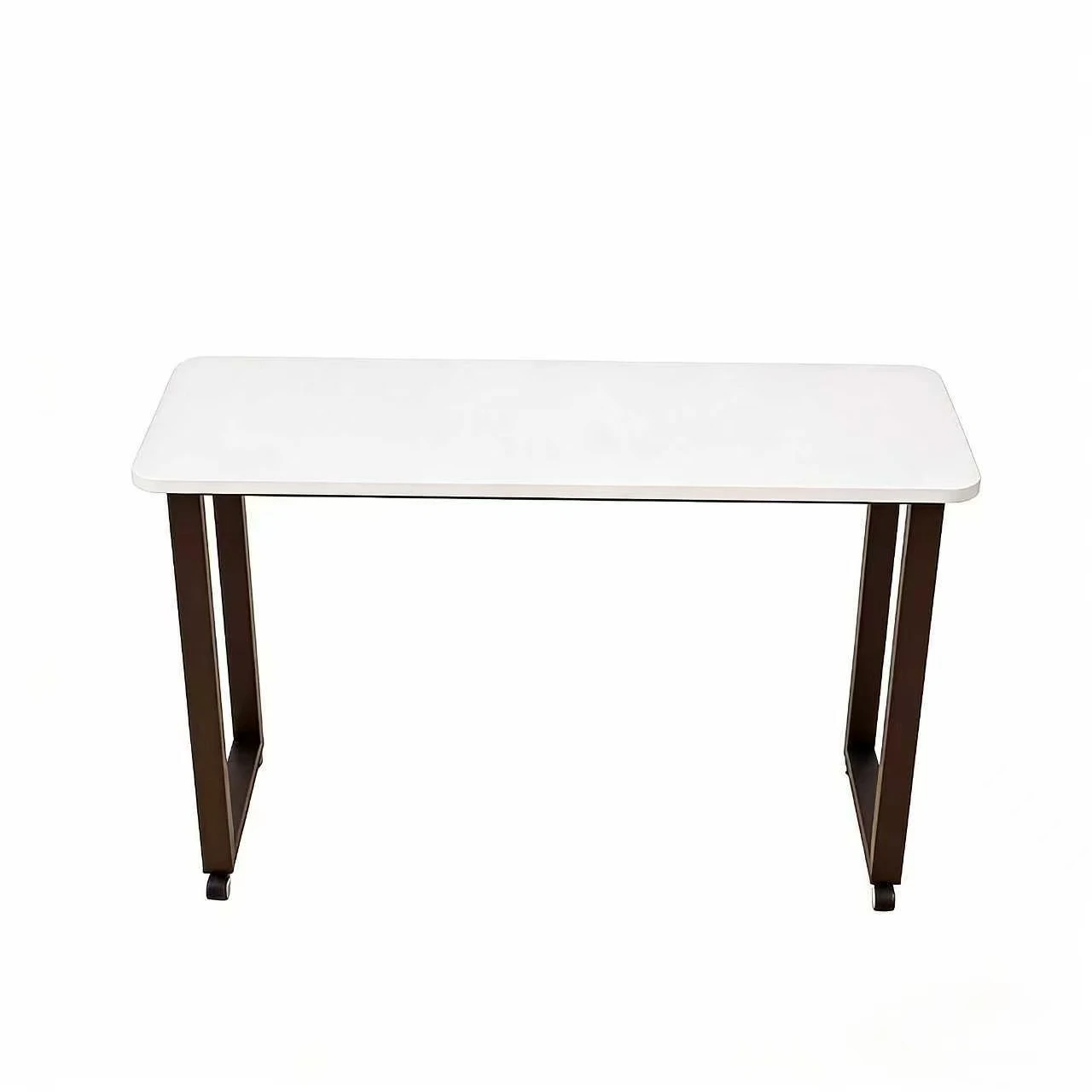 

##Mobile Nail Table, Single-layer Japanese Style Nail Sofa Table With Wheels, Modern and Simple Cross Sofa Table, Nail Table