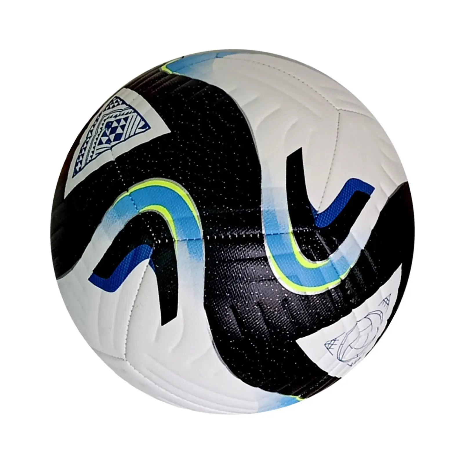 

Soccer Ball Size 5 Official Match Ball PU Leather Waterproof Seamless Children’s Football for Team Practice Outdoor Fun