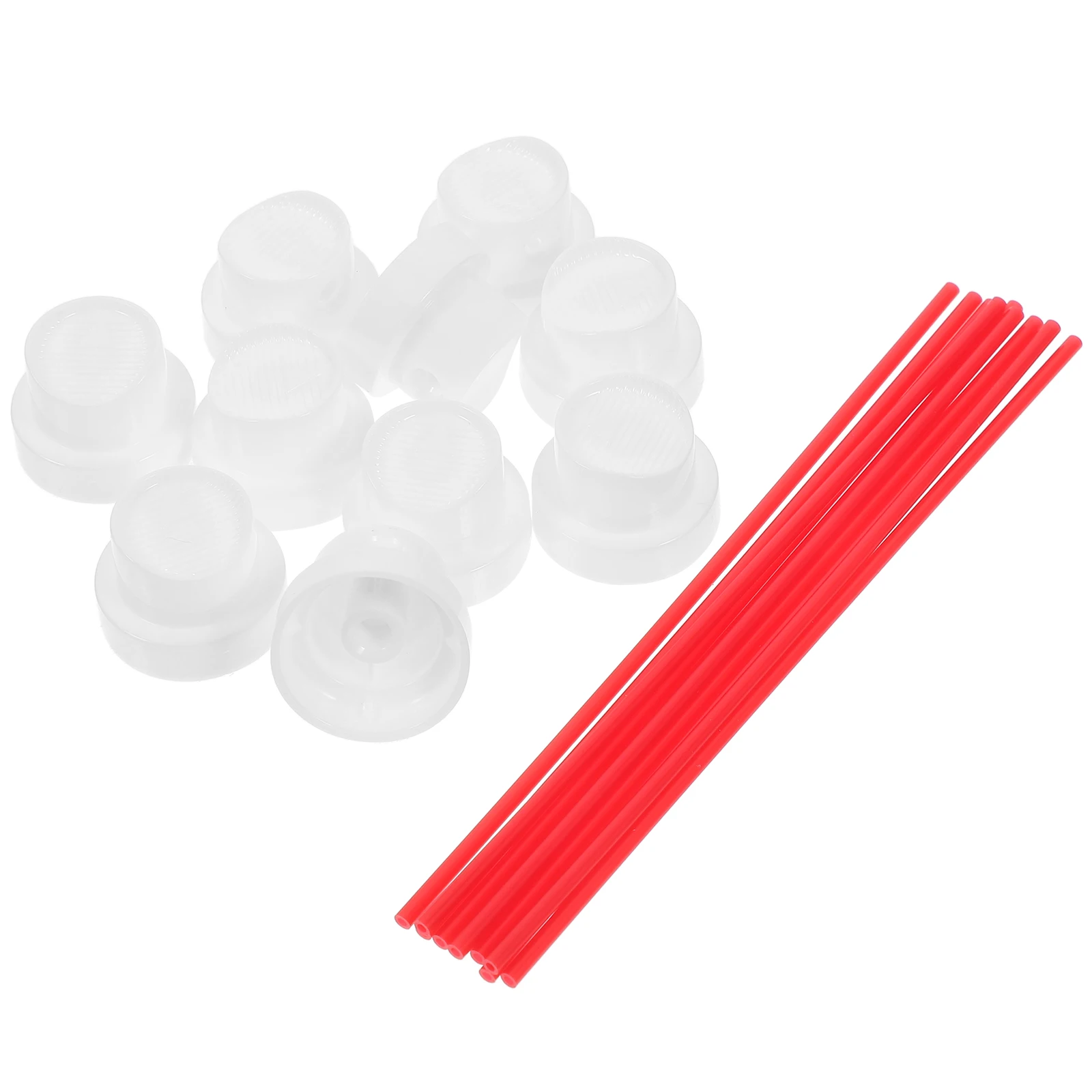 

10 Sets Aerosol Spray Heads Sprayer Nozzles Replacement Can Extension Tubes Rust Removal Dust Cleaner Plastic Construction