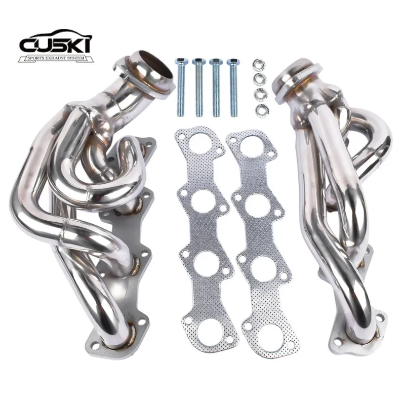 High Flow Manifold Header for Ford F150 F250 1997 - 2003 5.4L V8 quality Stainless Steel Car Exhaust Modification Accessories