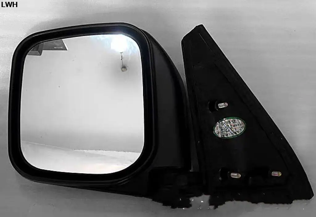 

1 Piece LHD Manual No Wires V31 V43 V32 V33 Side Mirror For Pajero Rear Glass For Montero 1989-1999 2th Black