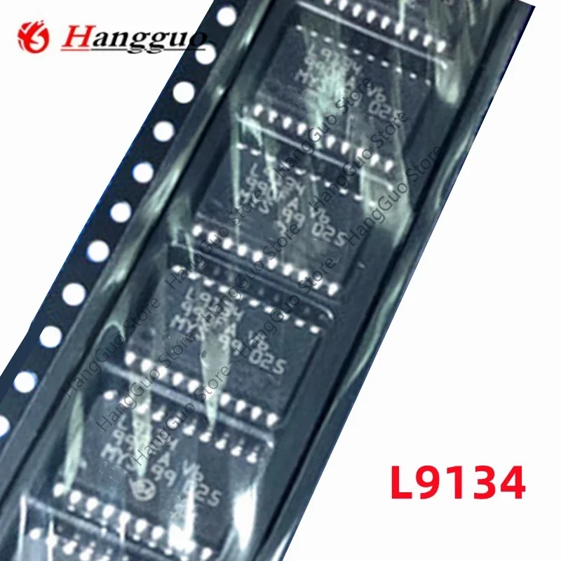 

Новинка 100%, оригинальный чип L9134 SOP-20 SMD IC для драйвера зажигания автомобильного двигателя, чип IC для Volkswagen Skoda, 5 шт.