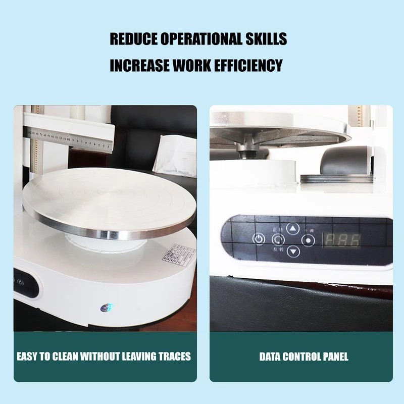 Máquina de espalhamento de creme de bolo de aniversário semiautomática 1110V 220V bolos reboco fabricante de enchimento de revestimento de creme