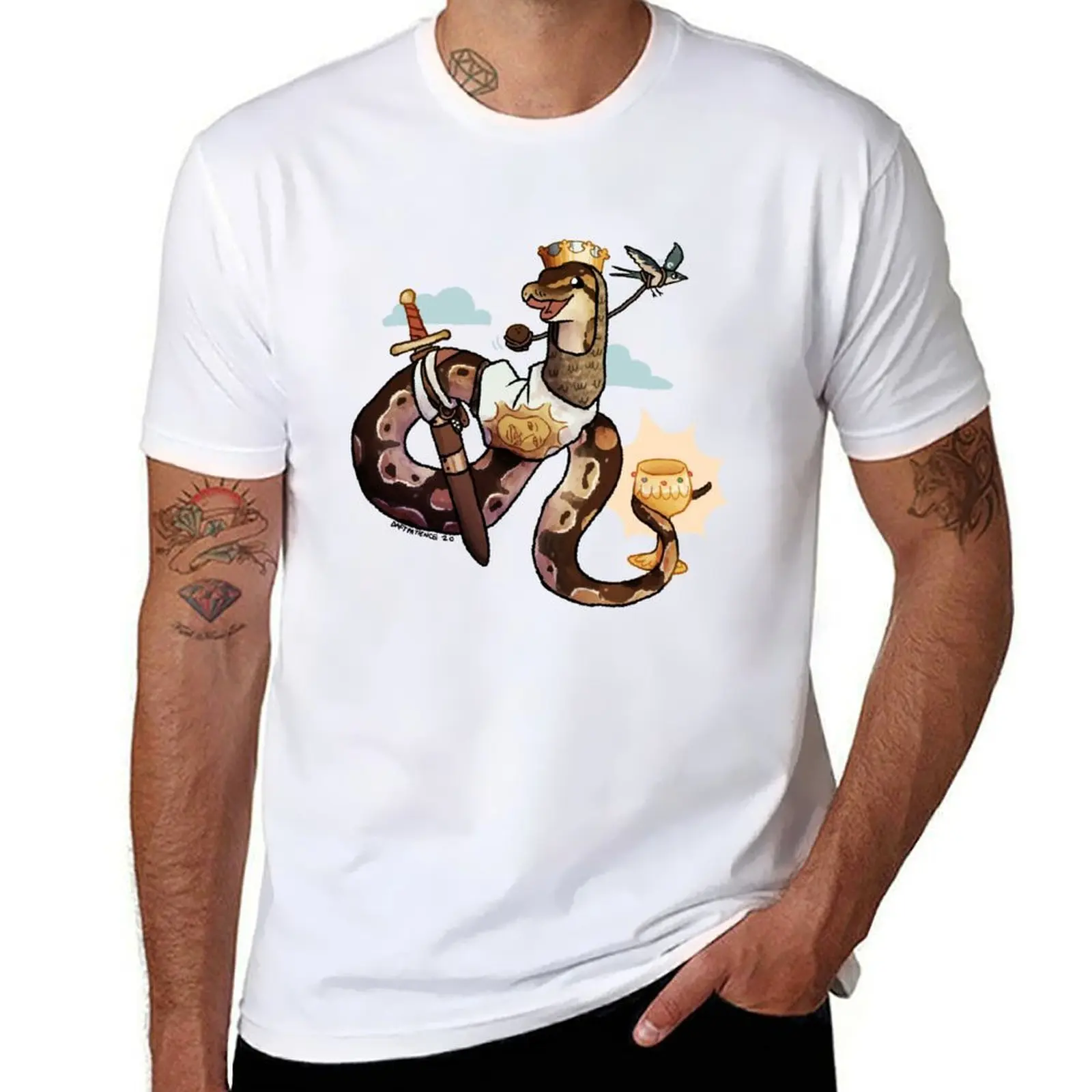 

Monty the ball python ;) T-Shirt t shirts for man pack cotton graphic t shirts for man T-Shirt