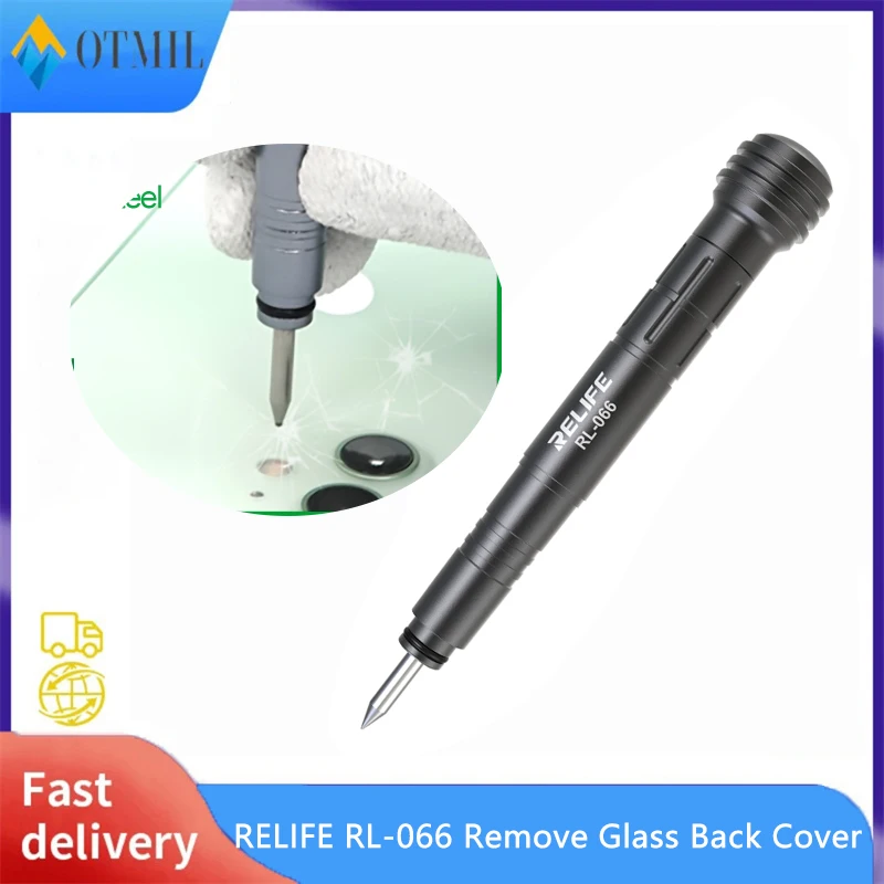 RELIFE RL-066 Back Housing Breaking Pen For Phone Back Cover Glass Camera Rear Housing Glass Blasting Crack Remove Tools