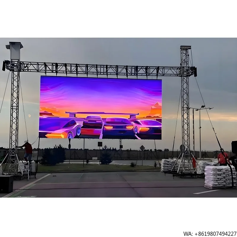 Durable Rental LED Display P3.91 Anti-collision Easy Maintenance LED Screen for Concert Ceremony Rental
