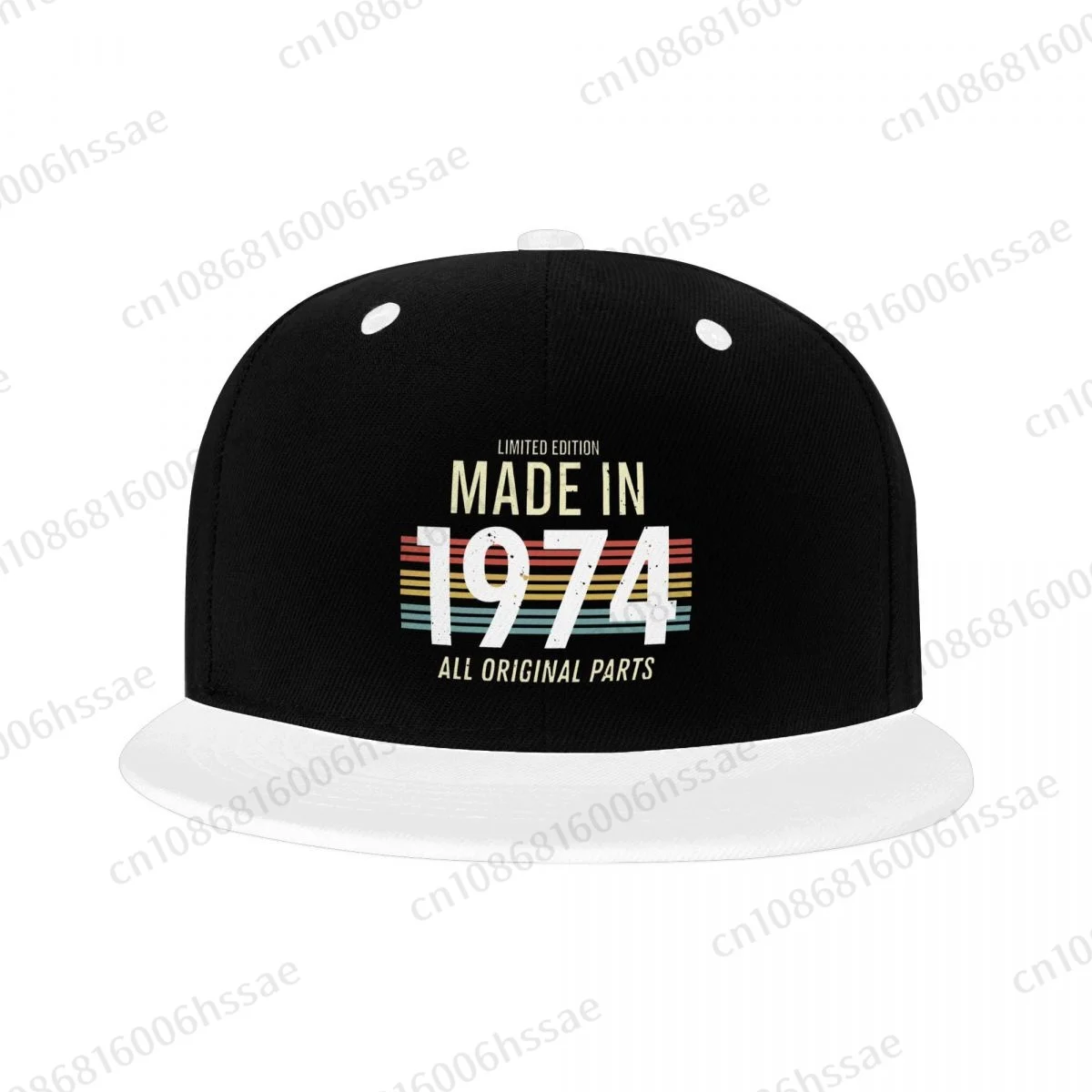 1974 All Original Parts Birthday Gifts Hip Hop Baseball Caps Running Adult Men Women Flat Hats Fashionable Outdoor Hat