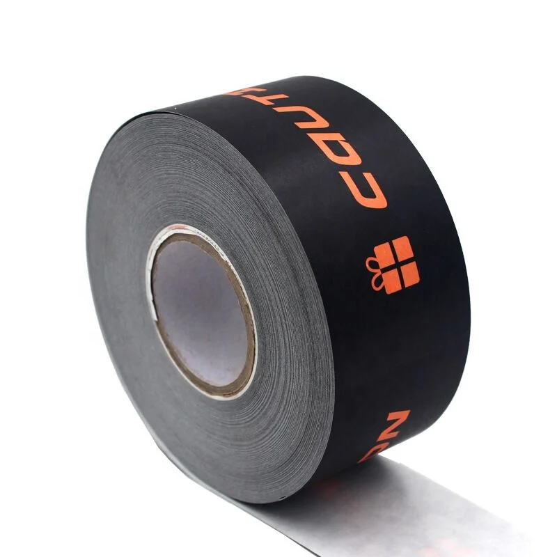 Customized productCustom logo printed Prime water activated Fiber Reinforced Gummed Kraft Paper Tape