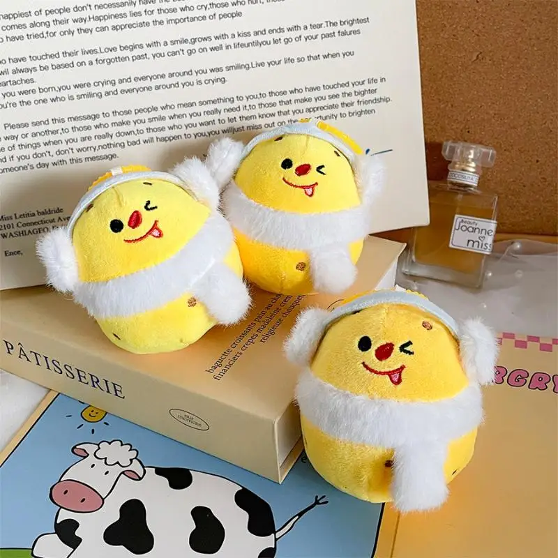 かわいい漫画の小さなジャガイモ人形ぬいぐるみキーホルダーかわいい面白いキーリングペンダントぬいぐるみおもちゃバックパックペンダントアクセサリーギフト