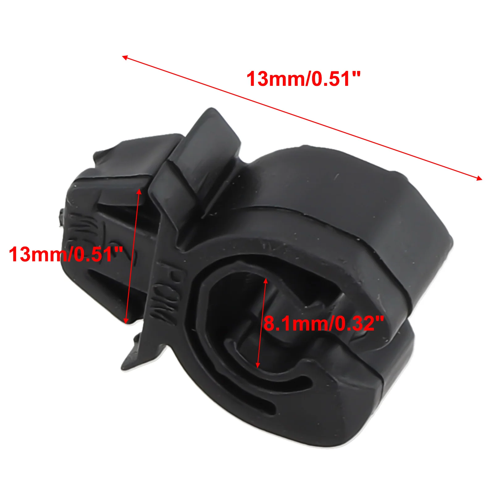 5pcs Hood Bonnet Rod Clip Clamp Holder For Opel Astra G Zafira A Ampera Plastic Black Rod Clip New And High Quality.