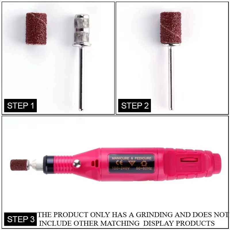 35/50/100 قطعة الرملي غطاء العصابات الكهربائية آلة أظافر مسمار لقمة ثقب باديكير قبعات البولندية هلام إزالة القواطع الأظافر رؤساء