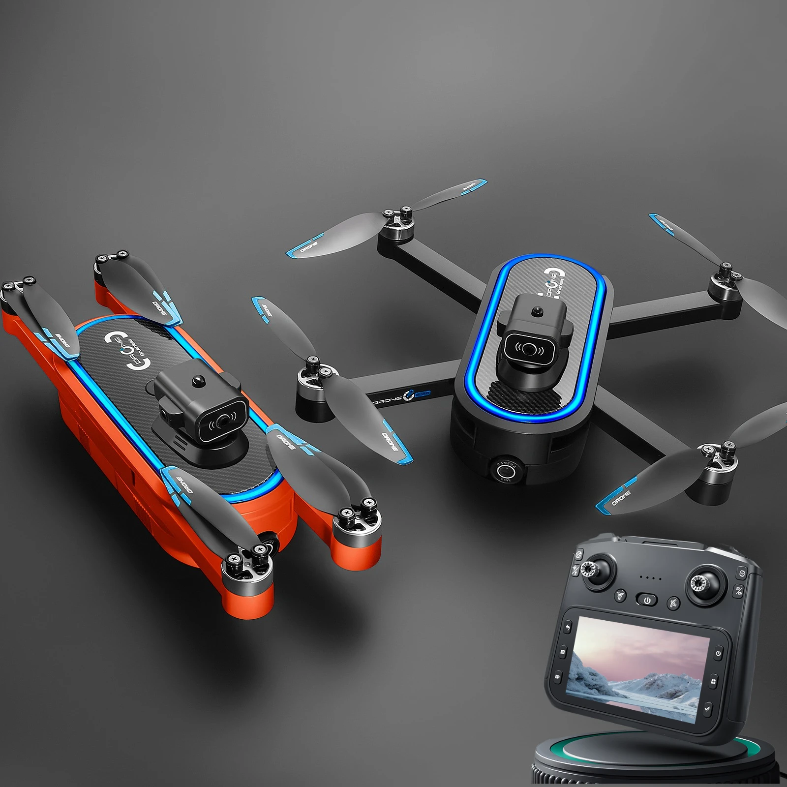 

186drone brushless motor electrically adjustable camera optical flow positioning collision avoidance function obstacle avoidance