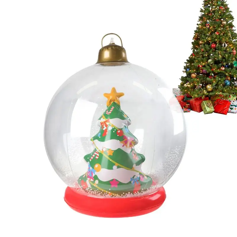 

Outdoor Christmas decorations Santa Claus outdoor Christmas inflatable balls Christmas decor Blow Up Christmas Ornaments Balls