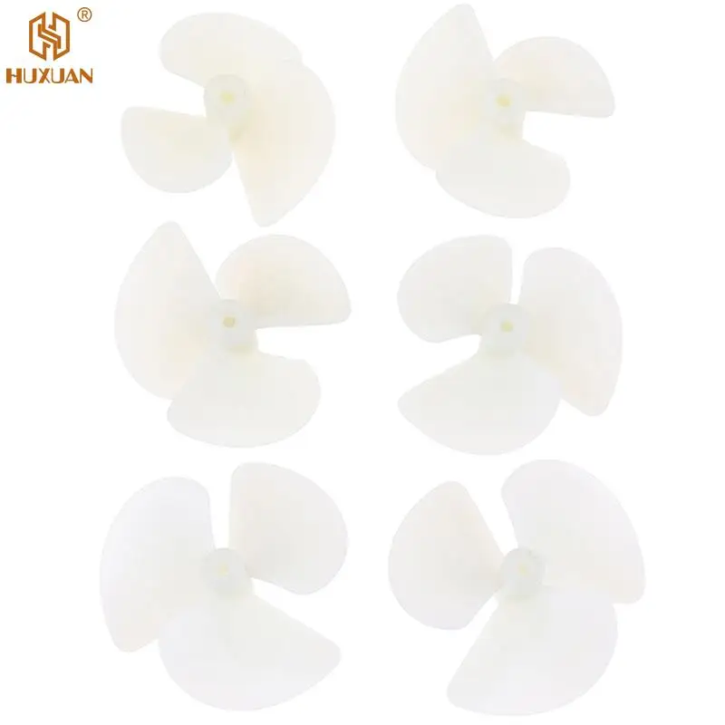 1Pair DIY 28mm 36mm 42mm Model Ship Power Boat Threeleaf Propeller for 2MM OD Motor Shaft