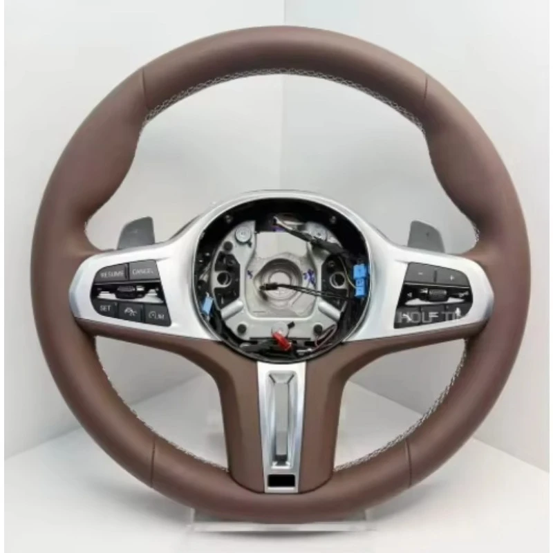 

For 2 3 4 5 6 GT 7 Series Custom Leather Steering Wheel Used For G42 G20 G28 G22 G23 G26 G30 G31 G38 G32 G11 G12 G70
