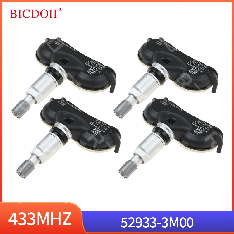 

Tire Pressure Sensor 52933-3M000 Hyundai Equus Genesis ix35 Tucson 20019-2013 For Kia Opirus Sportage Rio 433Mhz TPMS 529333M000