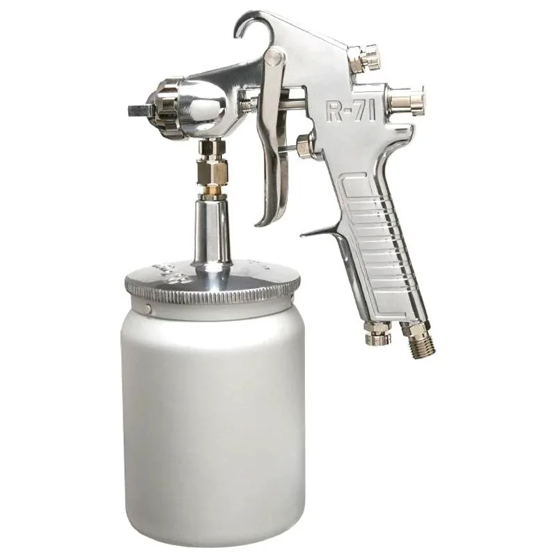 For R71 Manual Pneumatic Spray , Upper and Lower Pots, Multi-caliber, High-atomization, and Paint-saving Coatings