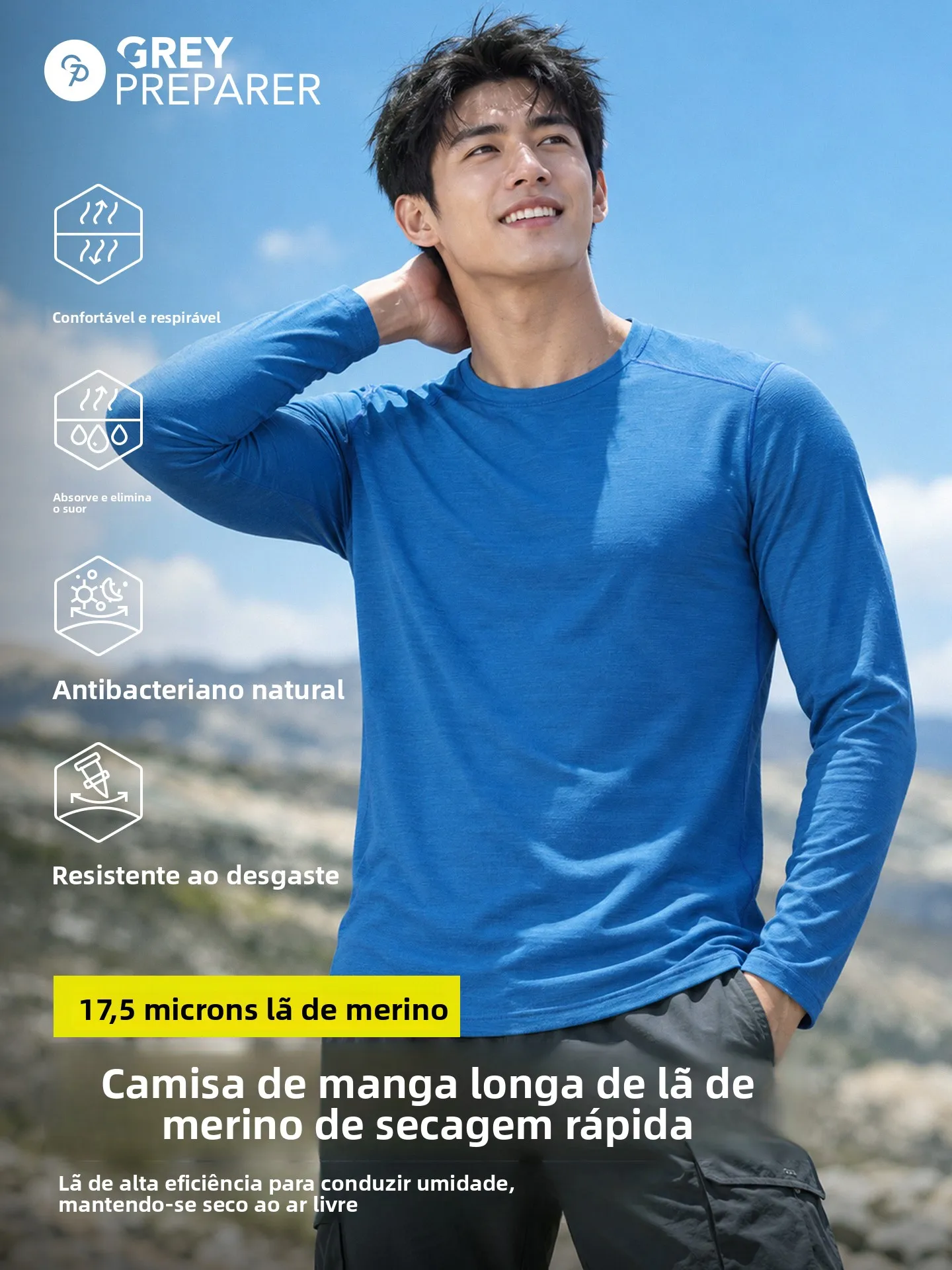 men's-warm-underwear-long-sleeve-t-shirt-quick-dry-wool-outdoor-sports-climbing-mountain-base-layer-top-grey-preparer