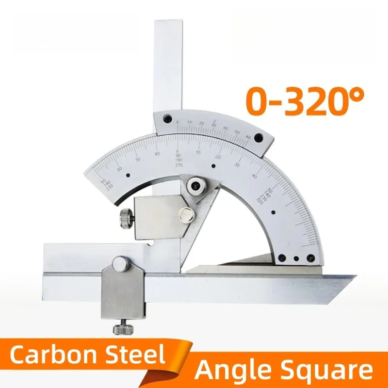 Angle Ruler Multifunctional Ruler Square Measuring Instruments Angle Meter Woodworking Tools Angle Finder Protractor