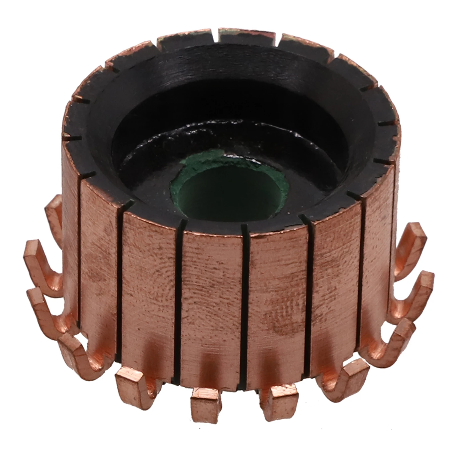 Ndustrial Robot Parts Motor Commutator Wear Resistance 100MΩ 8x26x17.6mm Black Excellent Properties High Tensile Strength