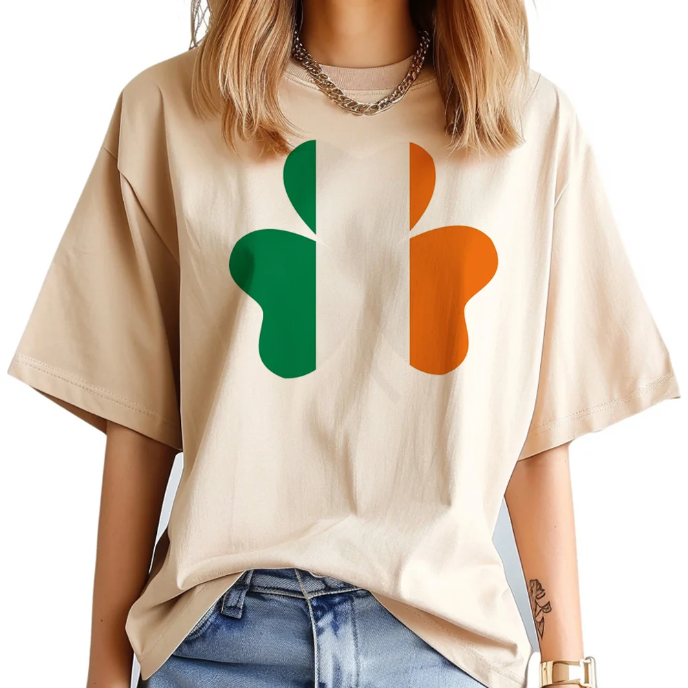 Irland Top Frauen Designer Sommer Harajuku Top weibliche Grafik Kleidung