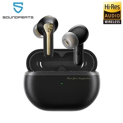 SoundPEATS Capsule3 Pro+ ANC Auricolare wireless Audio ad alta risoluzione Auricolari Bluetooth 5.3 Suono stereo HiFi con altoparlante xMEMS, 6 microfoni, 43 ore