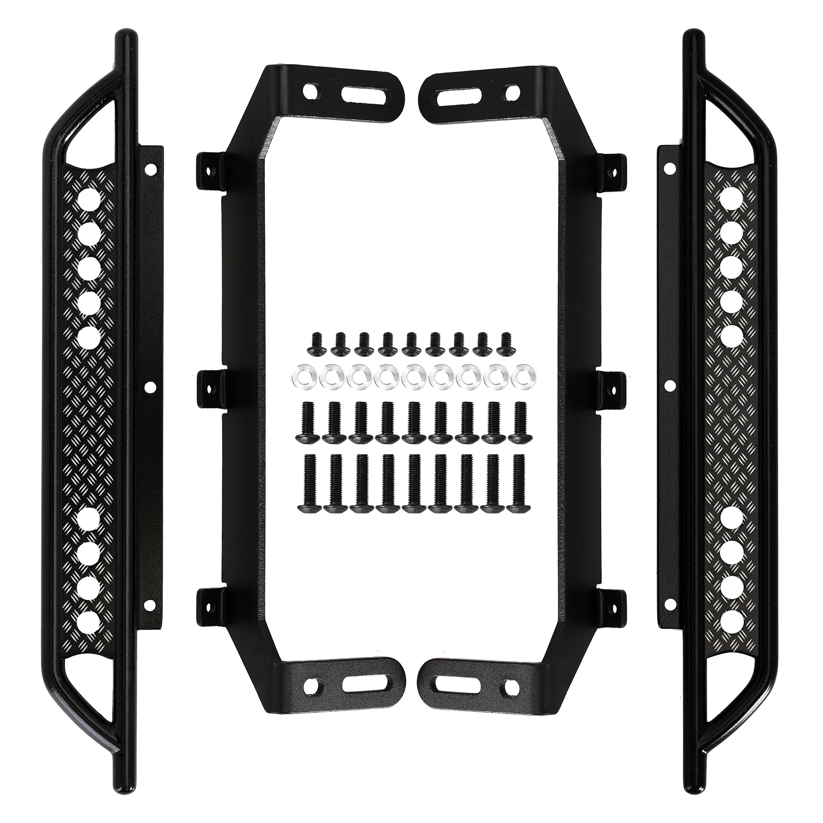 INJORA Metal Pedal Rock Sliders Upgrade for 1/10 RC Crawler Car TRX-4 TRX4 Upgrade