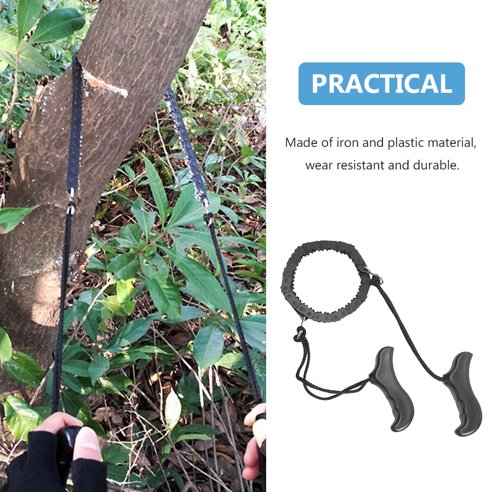 

rope chainsaw hand chainsaw camping hand chainsaw rope emergency pocket outdoor emergency tool for outdoor