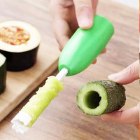 4Pcs/set Vegetable Spiral Cutter Digging Device Zucchini and Eggplant Core excavator For Stuffed Vegetables Kitchen Accessories