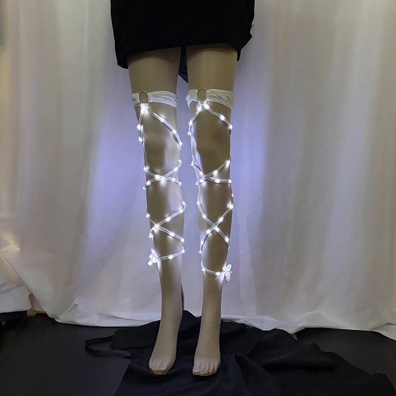 Sexy leuchtendes Armgurt, auffälliges LED-Licht-Armgurt für Damen, Bar, Tanz, Nacht, Show, Handzubehör – Detail 5