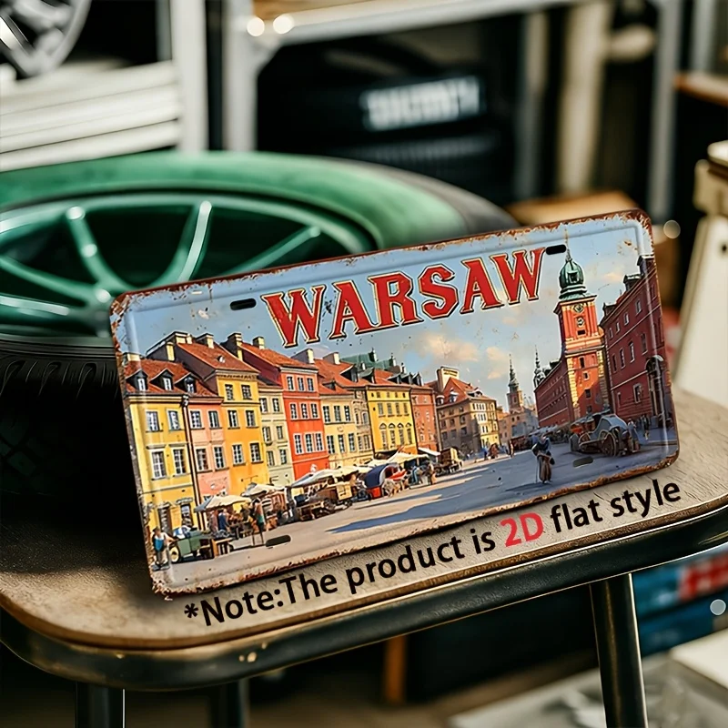 2D Flat, [JIT]2D Flat, 2D Plane- Only for Decoration. Retro Warsaw-style Decorative Plaques and Ornaments, Rustic-style Wall Dec