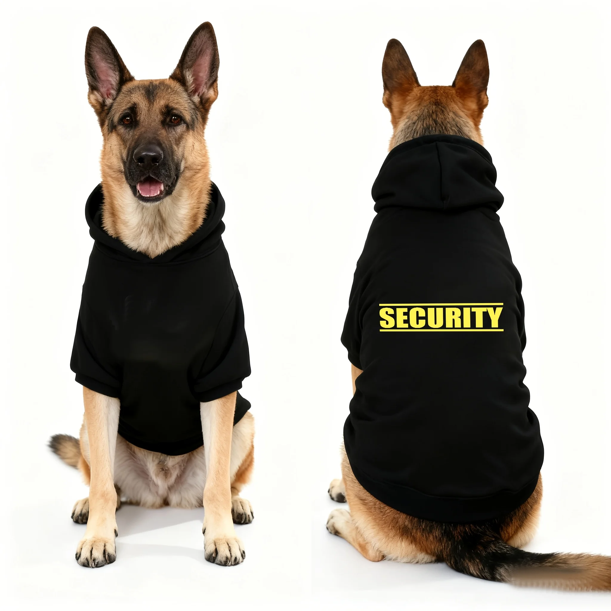 Sicherheits-Hundehoodie mit Aufdruck, warme Sportbekleidung für mittelgroße und große Hunde, Outdoor-Sicherheitskleidung für Haustiere, Hundebekleidung – Detail 6