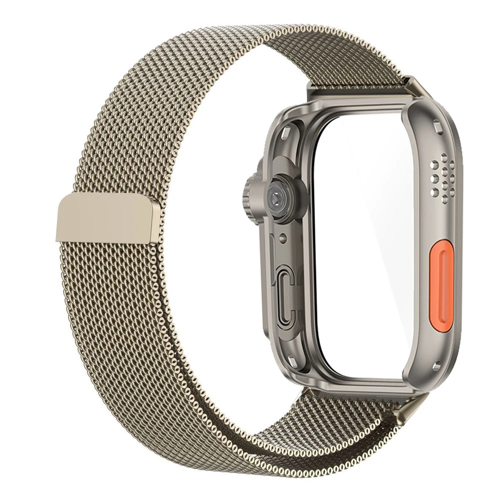 Funda de Metal magnética 2 en 1 para Huawei Watch FIT 3, correa de acero para Huawei fit3, funda protectora de pantalla, actualización a Ultra 2