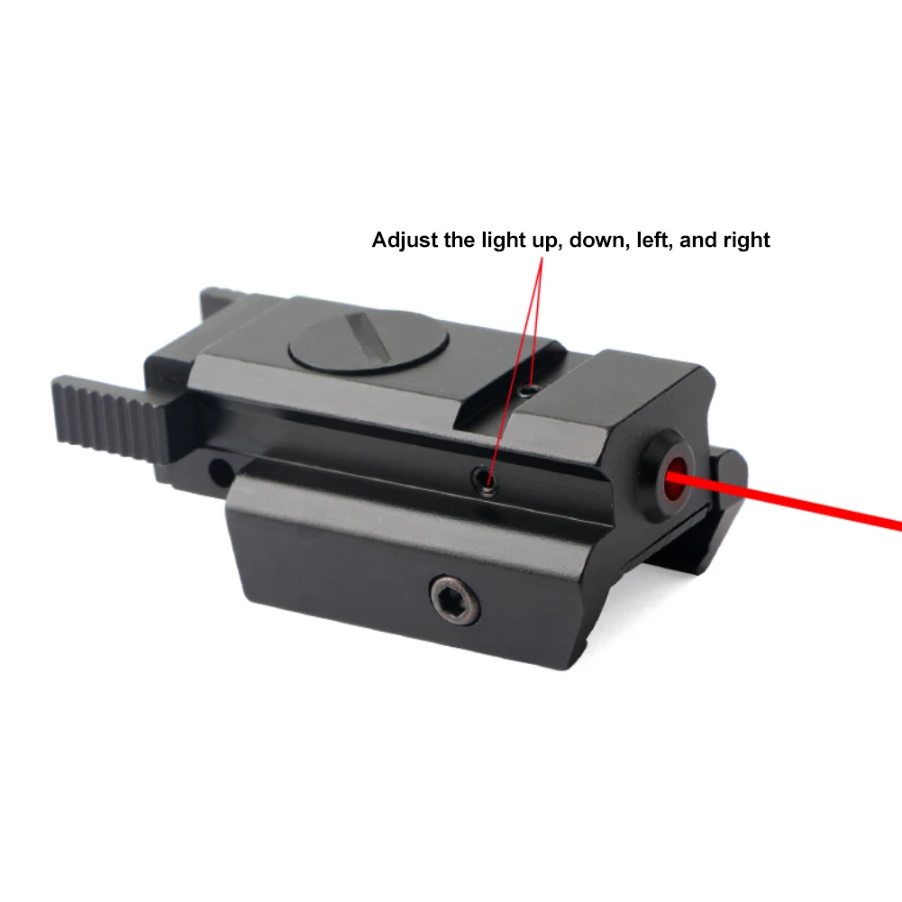 Red Dot Laser Sight Tactical 20mm Standard Picatinny Weaver Rail Classic Black Style For Pistol Handgun Gun Rifle