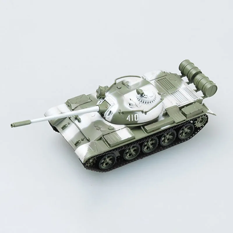 1/72 Scale EASY MODEL 35024/35025/35026/35027 Main Battle Tank T55 Finished Militarized Battle Tank Tank Plastic Model Display