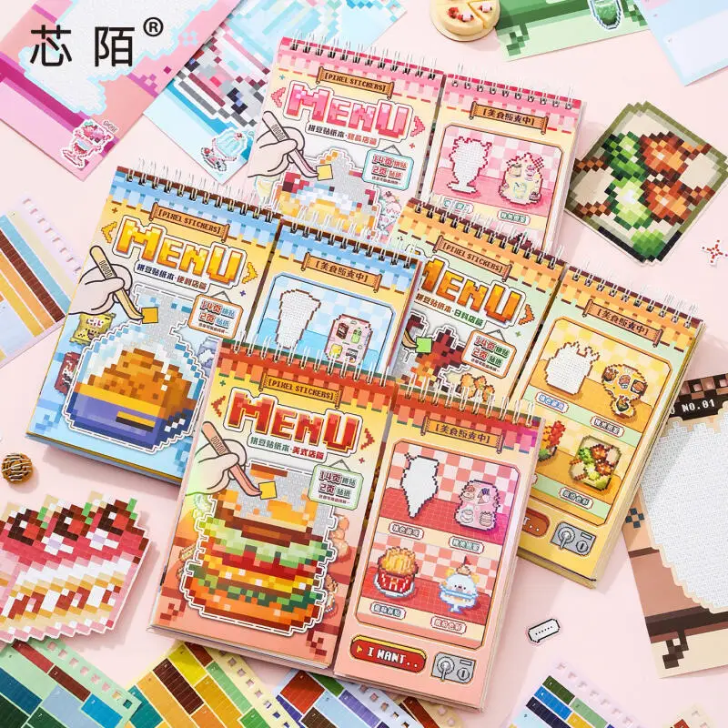 

Набор из 30 наклеек Card Lover [серия Perler Bead Vending Machine] из мелованной бумаги для десертных кафе, ресторанов, журналов и скрапбукинга