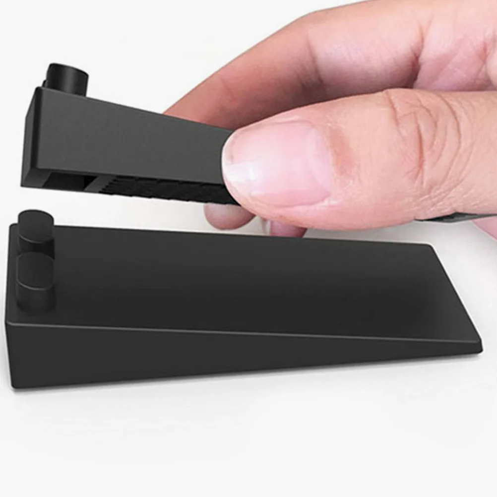 

2pcs Stackable Door Stopper Silicone Heavy Duty Wedge For Floor Bottom Non-Slip Tall Door Stops Home Office Bedroom Kitchen